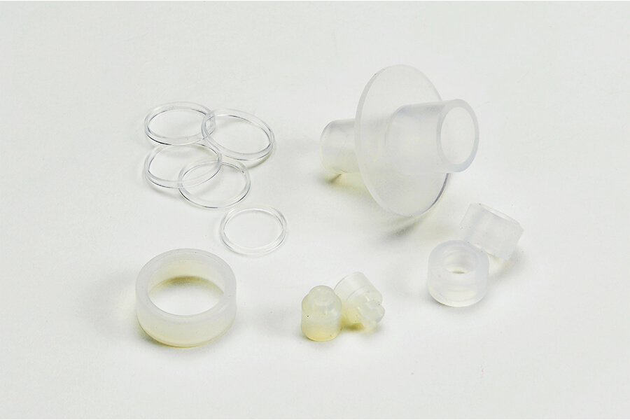 医療用透明シリコーン製品